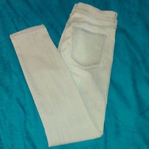 J Crew Light Grey skinny jeans